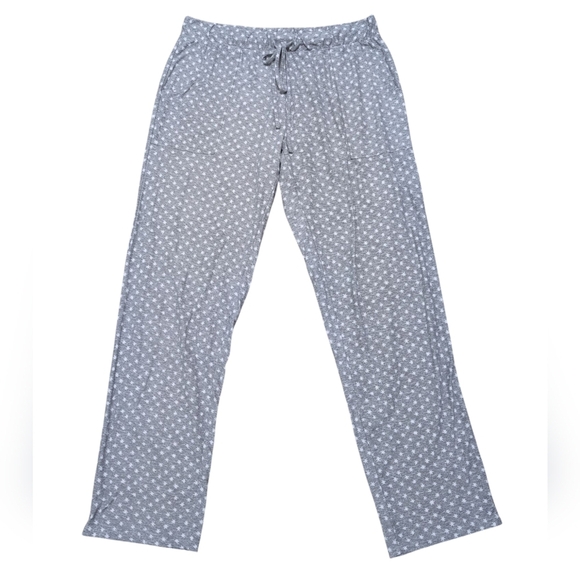 Lucky Brand Other - Lucky Brand Pajama Pants Gray Star‎ Patterned Loungewear SO SOFT Size Small